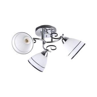 Csillár, NERO 3, LY-3193, 3xE27, fehér, fekete