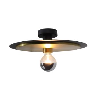 Mennyezeti lámpa, PENY PL1, 100000, 1xE27, fekete, arany