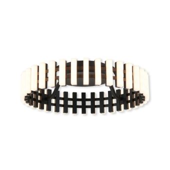 Mennyezeti lámpa, LED PIANO PL1, KL140030, 30W, 4000K, fekete, fehér