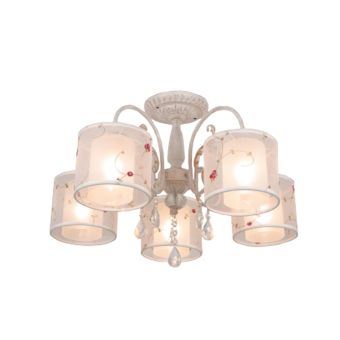 Csillár, PROVANCE 5, KL105001, 5xE27, fehér, arany