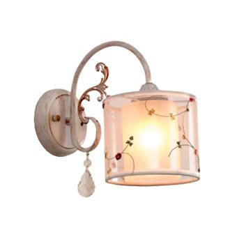 Fali lámpa, PROVANCE AP1, KL101014, 1xE27, fehér, arany