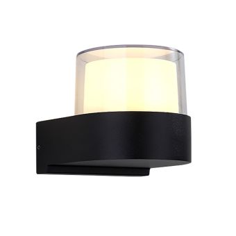 Fali lámpa, LED RADIANCE 1, KL121036, 6W, 4000K, fekete