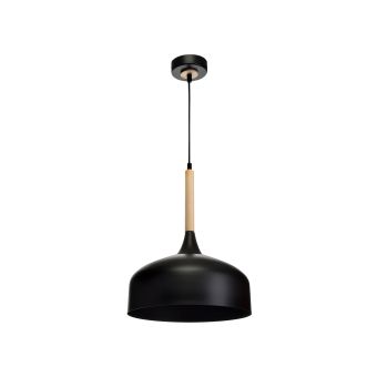 Függesztett csillár, RELAX SP1 NEGRU, KL111114, 1xE27, fehér, natúr