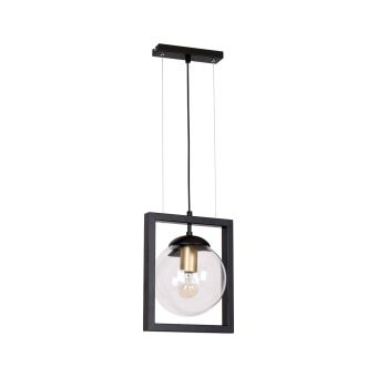 Függesztett csillár, REY SP1, 111023, 1xE27, fekete