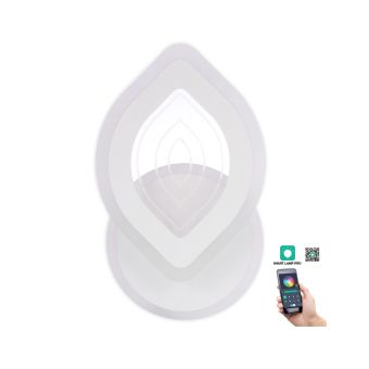 Fali lámpa, LED RHODOS AP1, KL151067, 28W, 3000-6500K, fehér