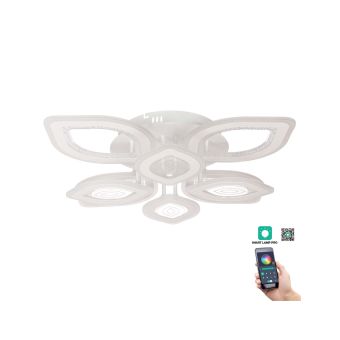 Mennyezeti lámpa, LED RHODOS PL8, KL151054, 200W, 3000-6500K, fehér