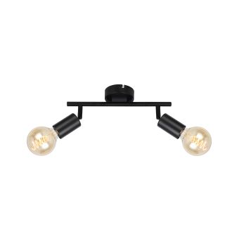 Spotlámpa, RIGHT AP2, KL162008, 2xE27, fekete