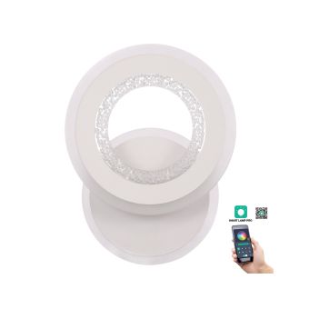 Fali lámpa, LED RONDOS AP1, KL151060, 30W, 3000-6500K, fehér