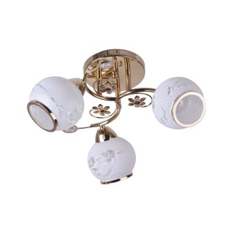 Csillár, ROSA 3, LY-3092, 3xE27, fehér, arany