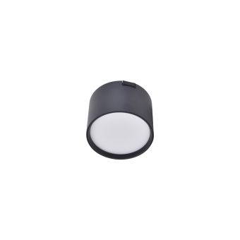 Mágneses LED spotlámpa, ROUND TRACK LIGHT 8W, KL181145, 8W, 4000K, fekete