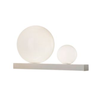 Fali lámpa, RUBY, 146013, 2xG9, opálfehér, matt fehér
