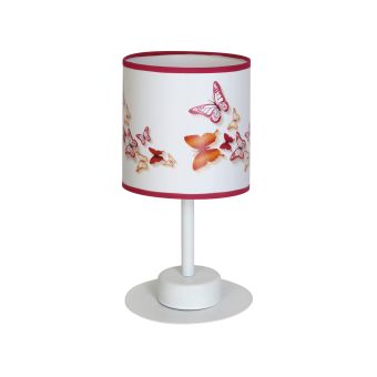 Asztali lámpa, SPRING TL1, KL6594, 1xE27, többszínű, fehér