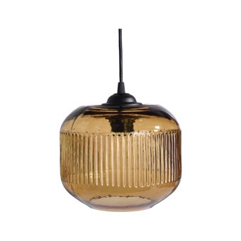 Függesztett csillár, TANZANITE SP1 AMBRA, KL111072, 1xE27, borostyánszín