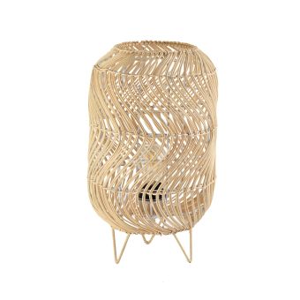 Asztali lámpa, TESS, KL108037, 1xE27, natúr