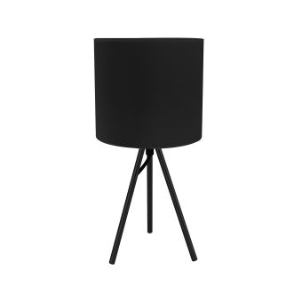 Asztali lámpa, THEO TL1, KL108013, 1xE14, fekete