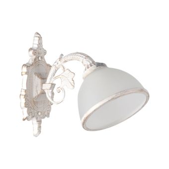 Fali lámpa, TINA AP1, LY-3271, 1xE27, fehér, arany