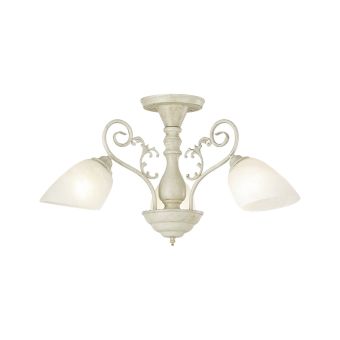 Csillár, TRIESTE 3, KL6184, 3xE27, fehér, arany