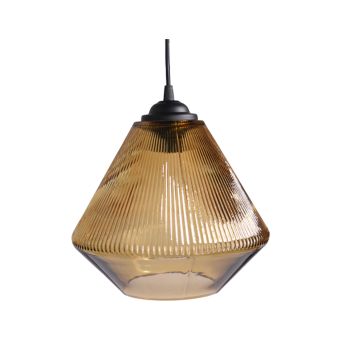 Függesztett csillár, TRINGAL SP1 AMBRA, KL111091, 1xE27, borostyánszín