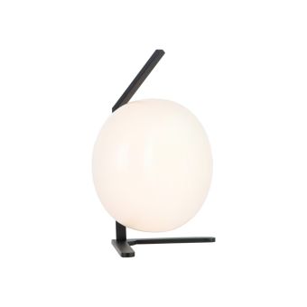Asztali lámpa, VESTA TL1, 108000, 1xE27, opálfehér, fekete