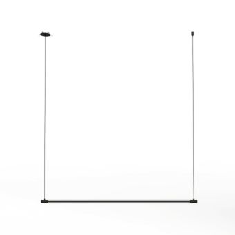 LED Függesztett csillár, VIZIO SP1 SBR, 142069, 29W, 4000K, fekete