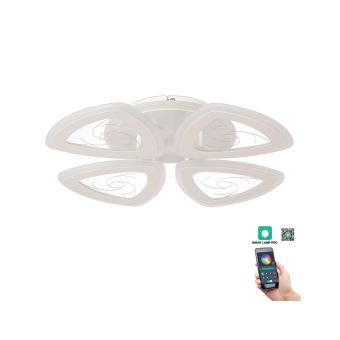 Mennyezeti lámpa, LED WHIZZ PL4, KL151056, 103W, 3000-6500K, fehér