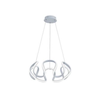 LED Függesztett csillár, WINDING SP1, KL142048, 60W, 4000K, fehér