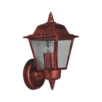 Fali lámpa, YORK 1, KL8300, 1xE27, antikolt bronz