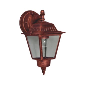 Fali lámpa, YORK 2, KL8301, 1xE27, antikolt bronz